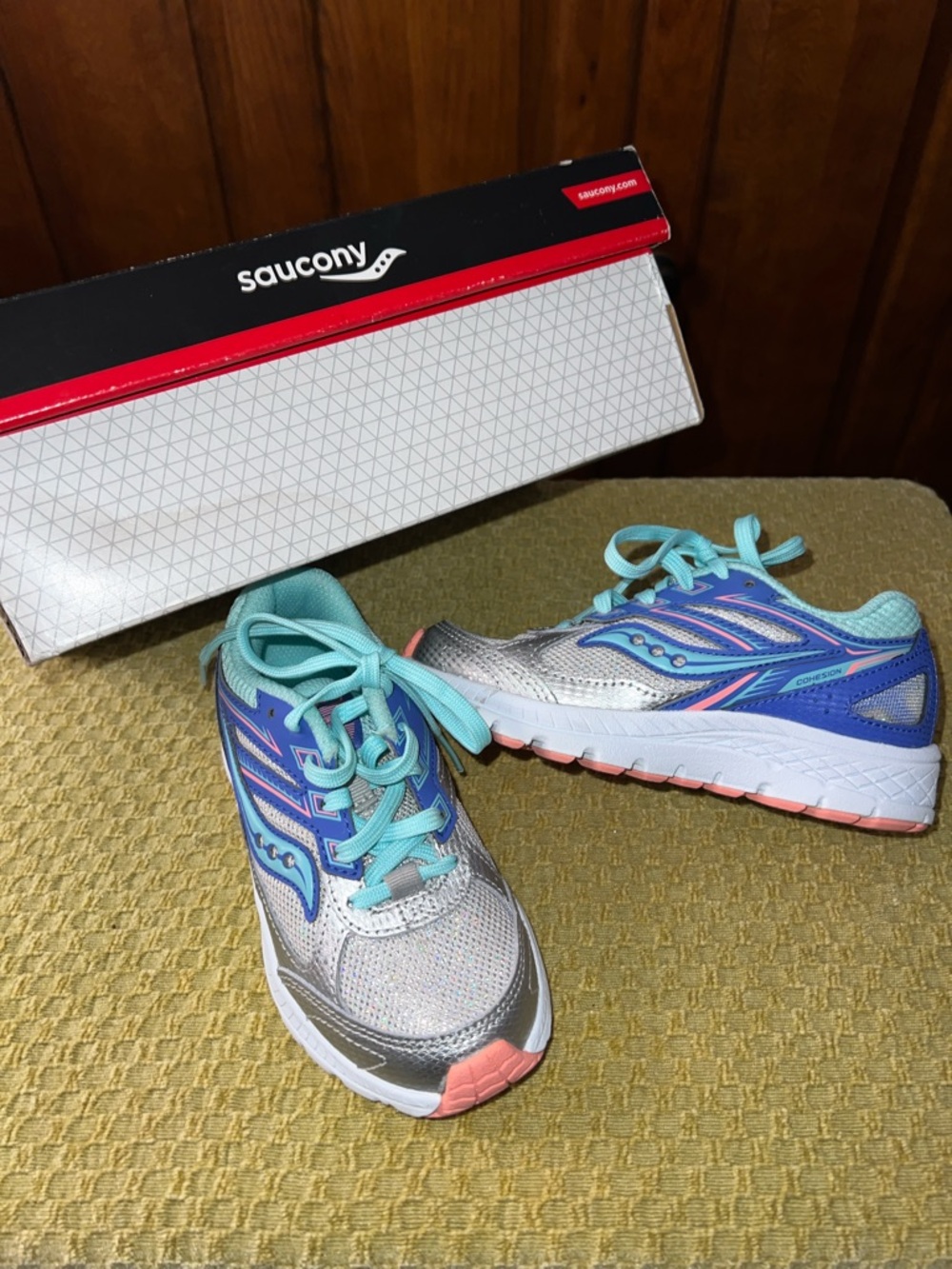 NWT* Saucony Girls Cohesion 14